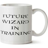 Art Hediye Future Wizard in Training İki Tarafı Baskılı Beyaz Kupa