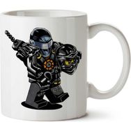 Art Hediye G I Joe Ninjago Cole İki Tarafı Baskılı Kupa
