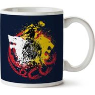 Art Hediye Game of Thrones Game of Colors İki Tarafı Baskılı Kupa Bardak