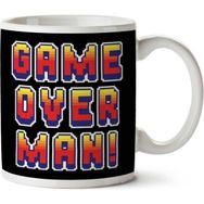 Art Hediye Game Over Man Aliens Quoteİki Tarafı Baskılı Kupa Bardak
