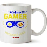 Art Hediye Game Retro İki Tarafı Baskılı Kupa