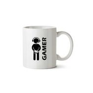 Art Hediye Gamer Insan İki Tarafı Baskılı Kupa