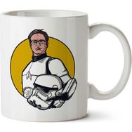 Art Hediye Geek Trooper Big Bang Theory Star Wars İki Tarafı Baskılı Kupa