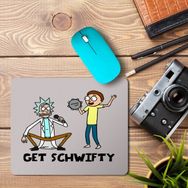 Art Hediye Get Schwifty Baskılı 23x19 cm Mouse Pad