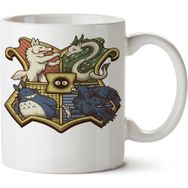 Art Hediye Ghibliwarts Crest İki Tarafı Baskılı Kupa