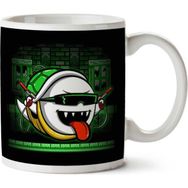 Art Hediye Ghost İn the Shell Super Mario Bros Iki Tarafı Baskılı Kupa Bardak