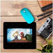 Art Hediye Ghostrider ve Deadpool Go Kamp Baskılı 23x19 cm Mouse Pad