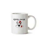 Art Hediye God of War 22 İki Tarafı Baskılı Beyaz Kupa