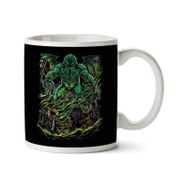 Art Hediye Godbusters Ghostbusters Cthulhu Mythos İki Tarafı Baskılı Kupa Bardak