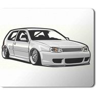 Art Hediye Golf Mk4 Baskılı 23x19 cm Mouse Pad