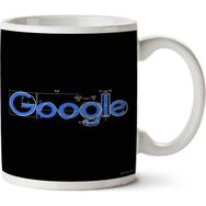 Art Hediye Google T-Shirt Logo İki Tarafı Baskılı Kupa Bardak