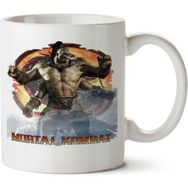 Art Hediye Goro Mortal Kombat İki Tarafı Baskılı Kupa Bardak