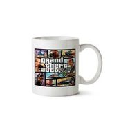 Art Hediye Gta V İki Tarafı Baskılı Beyaz Kupa