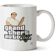 Art Hediye Gta V Trevor İki Tarafı Baskılı Kupa Bardak