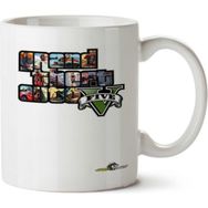 Art Hediye Gta V0 İki Tarafı Baskılı Kupa
