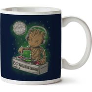 Art Hediye Guardians Of The Galaxy Dj Awesome Baby Groot İki Tarafı Baskılı Kupa Bardak