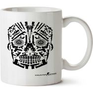 Art Hediye Gun Skull Cs Go İki Tarafı Baskılı Kupa Bardak