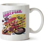 Art Hediye Gwenpool İki Tarafı Baskılı Kupa Bardak