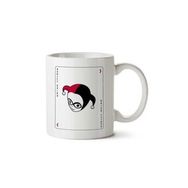 Art Hediye Harley Quinn Classic Playing Card Suicide Squad İki Tarafı Baskılı Beyaz Kupa