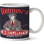 Art Hediye Harrow's Security Iki Tarafı Baskılı Kupa Bardak
