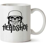 Art Hediye Head Shot Two İki Tarafı Baskılı Kupa