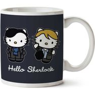 Art Hediye Hello Sherlock Watson İki Tarafı Baskılı Kupa Bardak