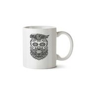 Art Hediye Hipster Kuru Kafa İki Tarafı Baskılı Kupa Bardak