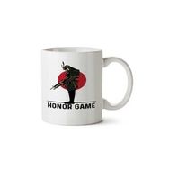 Art Hediye Honor Game Samuray İki Tarafı Baskılı Kupa Bardak