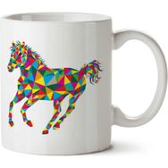 Art Hediye Horse At İki Tarafı Baskılı Kupa Bardak