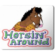 Art Hediye Horsin Around Baskılı 23x19 cm Mouse Pad