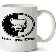 Art Hediye Hunting Dog İki Tarafı Baskılı Kupa Bardak