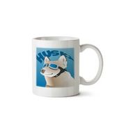 Art Hediye Husky Siberiano İki Tarafı Baskılı Kupa Bardak