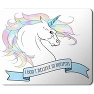 Art Hediye I Dont Believe in Humans Baskılı 23x19 cm Mouse Pad