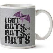 Art Hediye I Got Bats On Bats On Bats Zubat Pokemon İki Tarafı Baskılı Kupa Bardak
