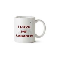 Art Hediye I Love My Lasanha İki Tarafı Baskılı Kupa
