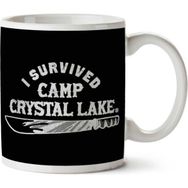 Art Hediye I Survived Camp Crystal Lake Friday The 13TH Baskılı Kupa Bardak
