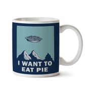Art Hediye I Want To Eat Pie Twin Peaks x Files İki Tarafı Baskılı Kupa Bardak