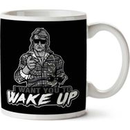 Art Hediye I Want You To Wake Up They Live İki Tarafı Baskılı Kupa Bardak