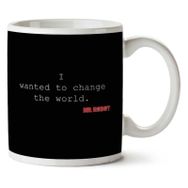 Art Hediye I Wanted To Change The World Mr Robot İki Tarafı Baskılı Kupa Bardak