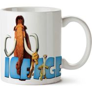 Art Hediye Ice Age Buz Devri 3 İki Tarafı Baskılı Kupa