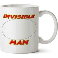 Art Hediye Invisible Man İki Tarafı Baskılı Kupa