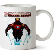 Art Hediye Iron Man 444 İki Tarafı Baskılı Kupa