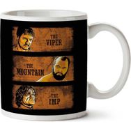 Art Hediye Iyi Kötü Çirkin The Viper,the Mountain, The Imp Iki Tarafı Baskılı Kupa Bardak