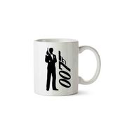 Art Hediye James Bond 007 İki Tarafı Baskılı Kupa Bardak