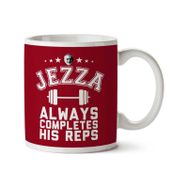 Art Hediye Jeremy Corbyn Always Completes His Reps Gym İki Tarafı Baskılı Kupa Bardak
