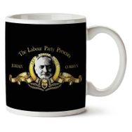 Art Hediye Jeremy Corbyn Mgm Lion Logo İki Tarafı Baskılı Kupa Bardak
