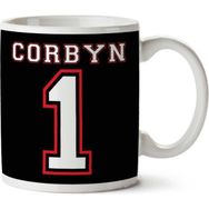 Art Hediye Jeremy Corbyn Number One İki Tarafı Baskılı Kupa Bardak