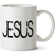 Art Hediye Jesus İki Tarafı Baskılı Kupa Bardak