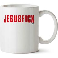Art Hediye Jesuscx İki Tarafı Baskılı Beyaz Kupa