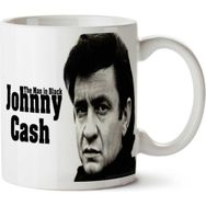 Art Hediye John Cash İki Tarafı Baskılı Kupa Bardak
